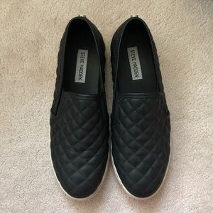 Quilted Steve Madden Slip On Shoes